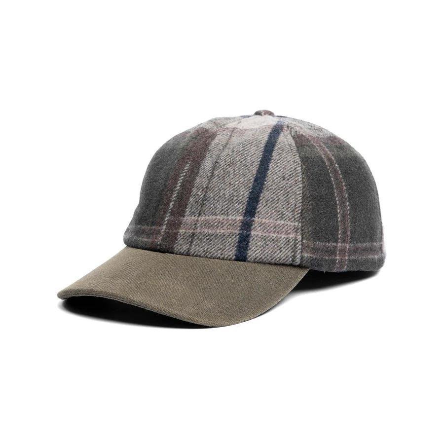 Crown Cap Woodland Plaid Ball Cap with Dropdown Ear band - Crown Cap