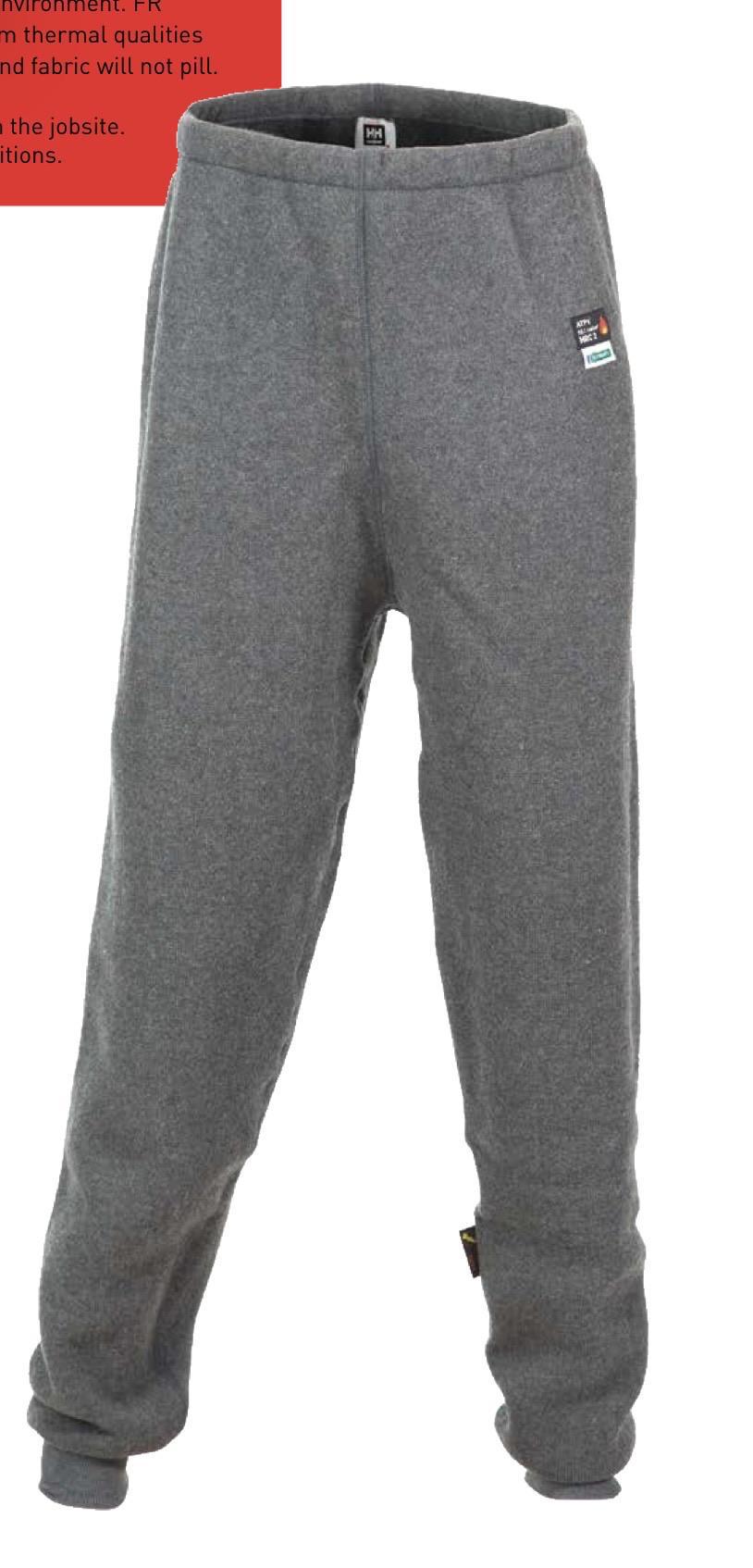 Helly Hansen Men's FR Softpile Fleece Base Layer Pants - Helly Hansen