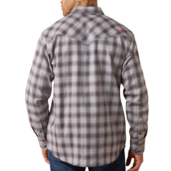 Ariat Men's Flame-Resistant Rob Snap Long Sleeve Work Shirt