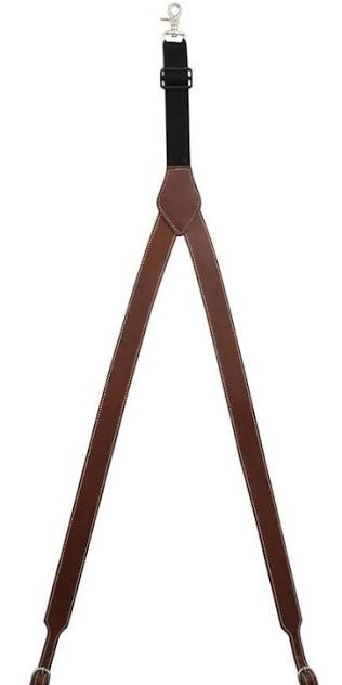 3D Belt Co. Tan Russ Harness Single Stitch Suspenders