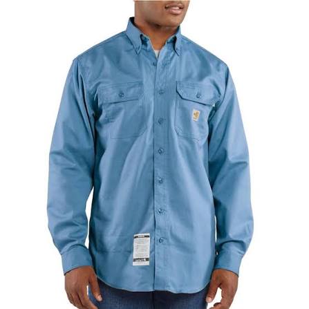 Carhartt Men’s Shirt Flame Resistant CAT-2 Twill Shirt