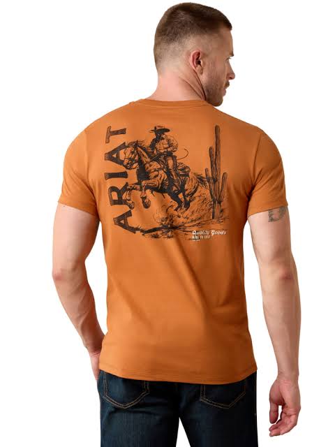 Ariat Men's Tobacco Tough T-Shirt.
