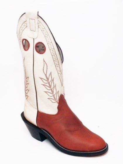 Olathe Men's Cowboy Boots 14" Rough Stock Riding Heel