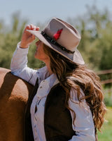 Outback Trading Troubadour Wool Hat weis-western-wear
