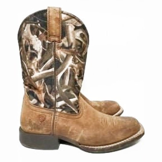 Ariat Kid’s Cowboy Boots Quickdraw Camo -Clearance