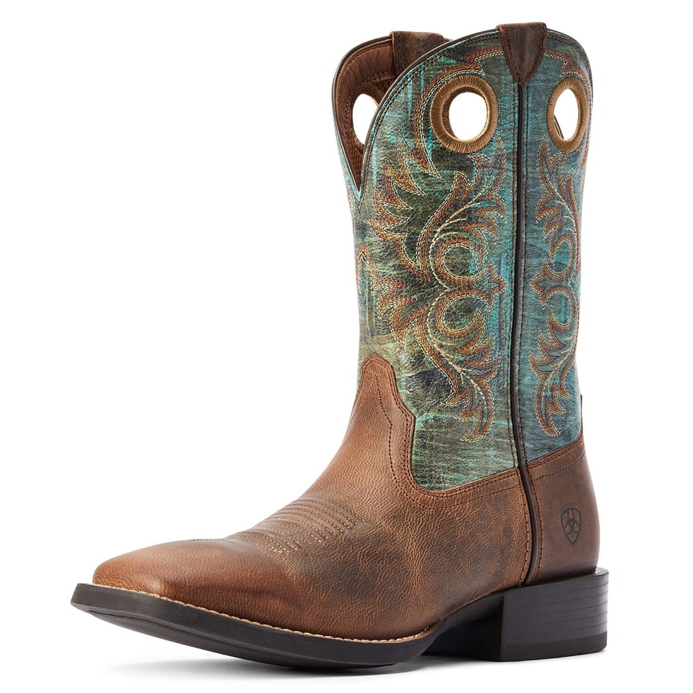 Ariat Men’s Cowboy Boots 12.5" Sport Rodeo Wide Square Toe -Clearance