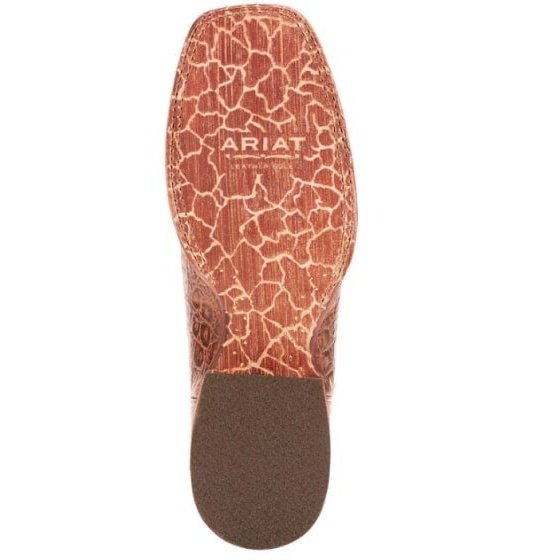 Ariat Men's Cowboy Boots Circuit Sidepass Leather Sole - CLEARANCE