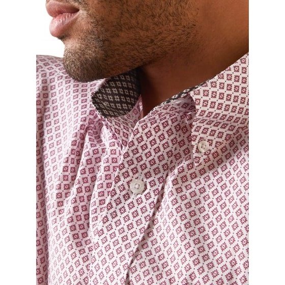 Ariat Men's Shirt Casual Long Sleeve Button Down Collar