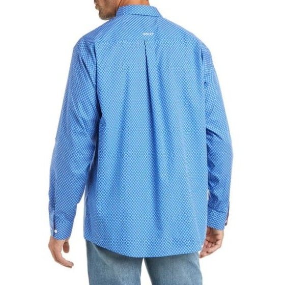 Ariat Men’s Shirt Casual Long Sleeve Wrinkle Free Button Down