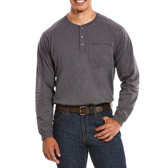 Ariat Men’s Work Flame Resistant Air Henley CAT 2 Tee