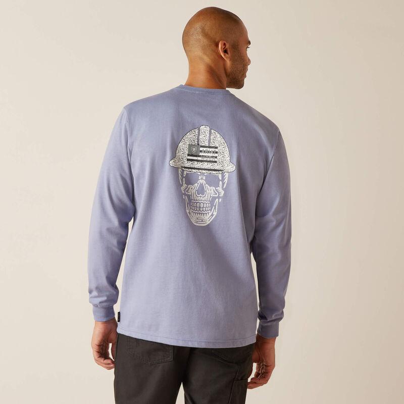 Ariat Men’s Work Shirt FR Flame Resistant Roughneck Skull Logo 10026435 10048870 - Ariat