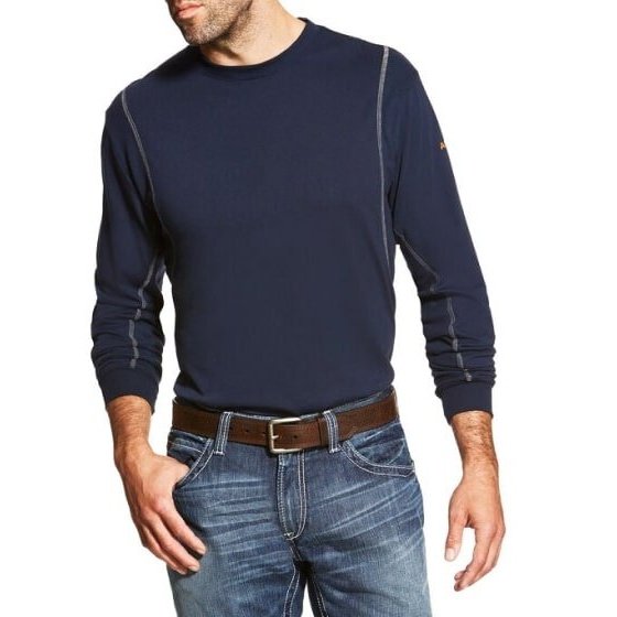 Ariat Men’s Work Shirt Flame Resistant Crew Tee