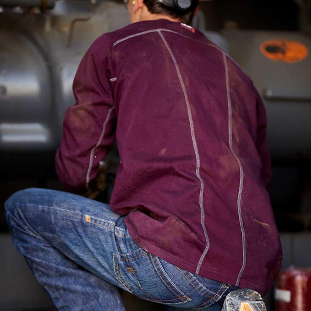 Ariat Men's Work Shirt Flame Resistant Long Sleeve T-Shirt