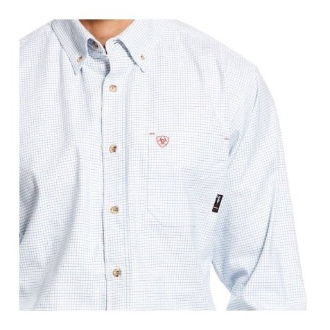 Ariat Men’s Work Shirt Flame Resistant Twill Durastretch