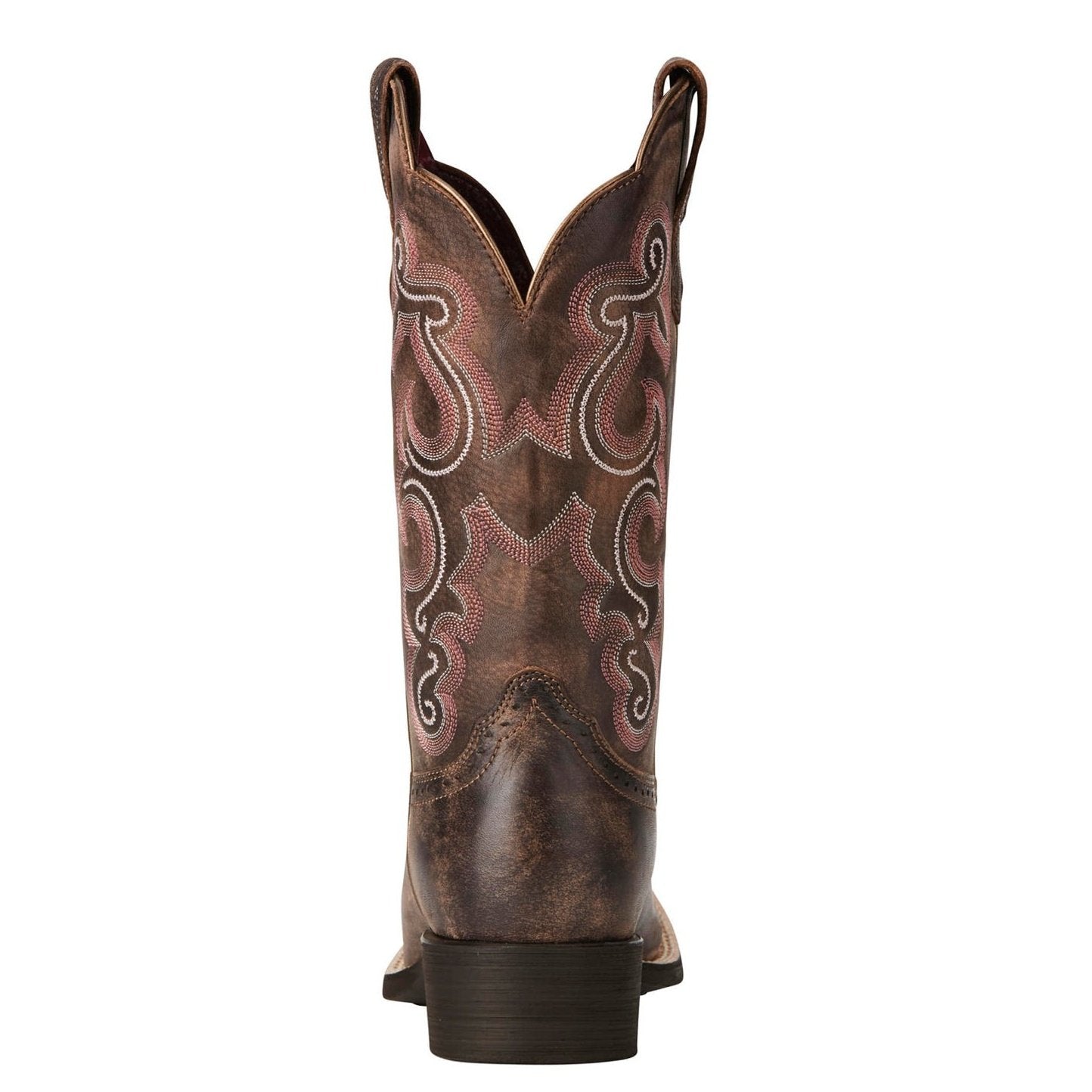 Ariat Women’s Cowgirl Boots QuickDraw Tack Room Chocolate