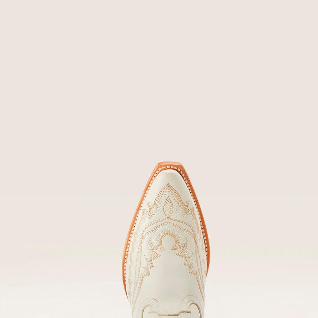 Ariat Women’s Cowgirl Boots Tall Snip Toe Casanova White