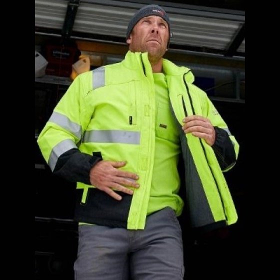Ariat Work Men's Jacket Flame Resistant Hi-Vis Waterproof Insulated