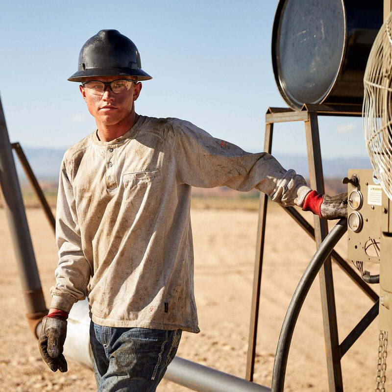 Ariat Work Men’s Shirt Flame Resistant Air Henley