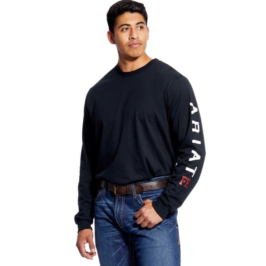 Ariat Work Men’s Shirt Flame Resistant Long Sleeve Roughneck Skull Logo