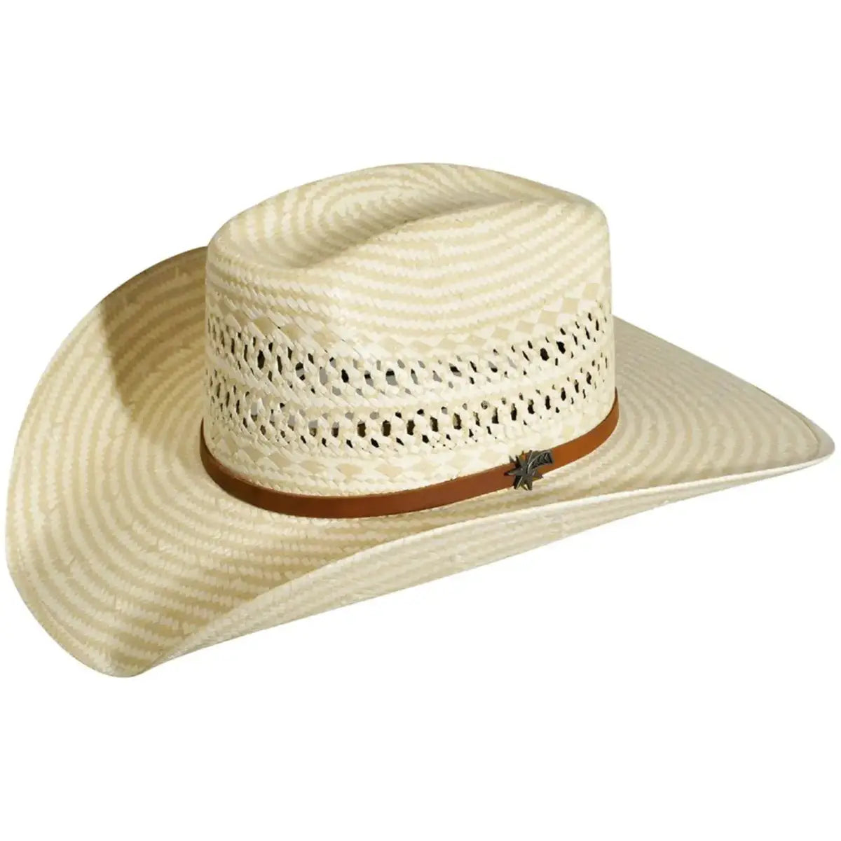 Bailey Cowboy Hats 4X Straw Fields Brick Crown Long Oval