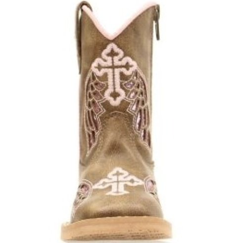 Blazin Roxx Toddler Girl's Cowgirl Boots Gracie Cross and Wings