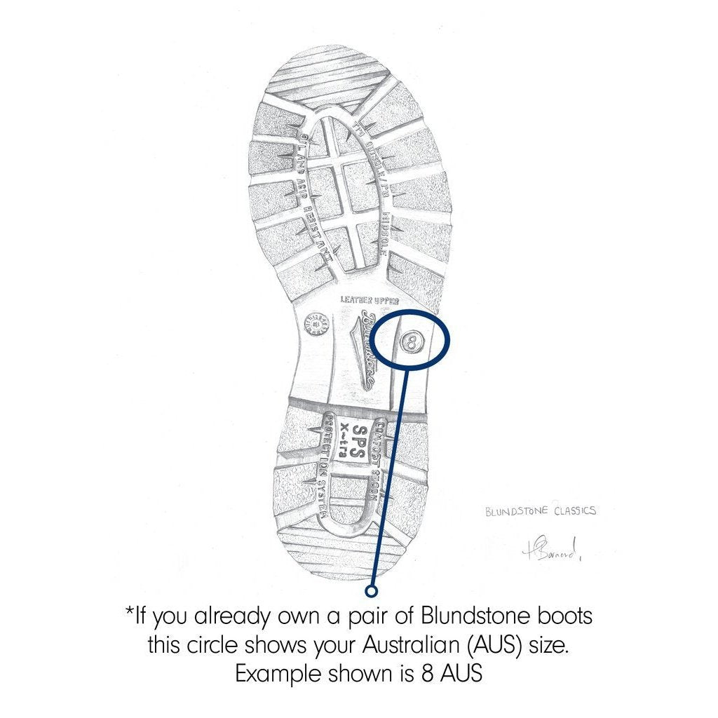 Blundstone Unisex Chelsea Casual Boots 585 Rustic Brown