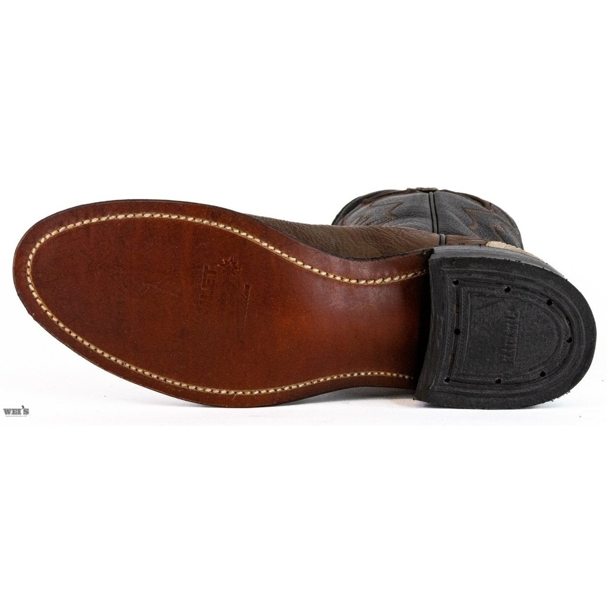 Boulet Men's Cowboy Boots 11" Cody Snyder Roper with Bullhide/Rawhide/Cowhide