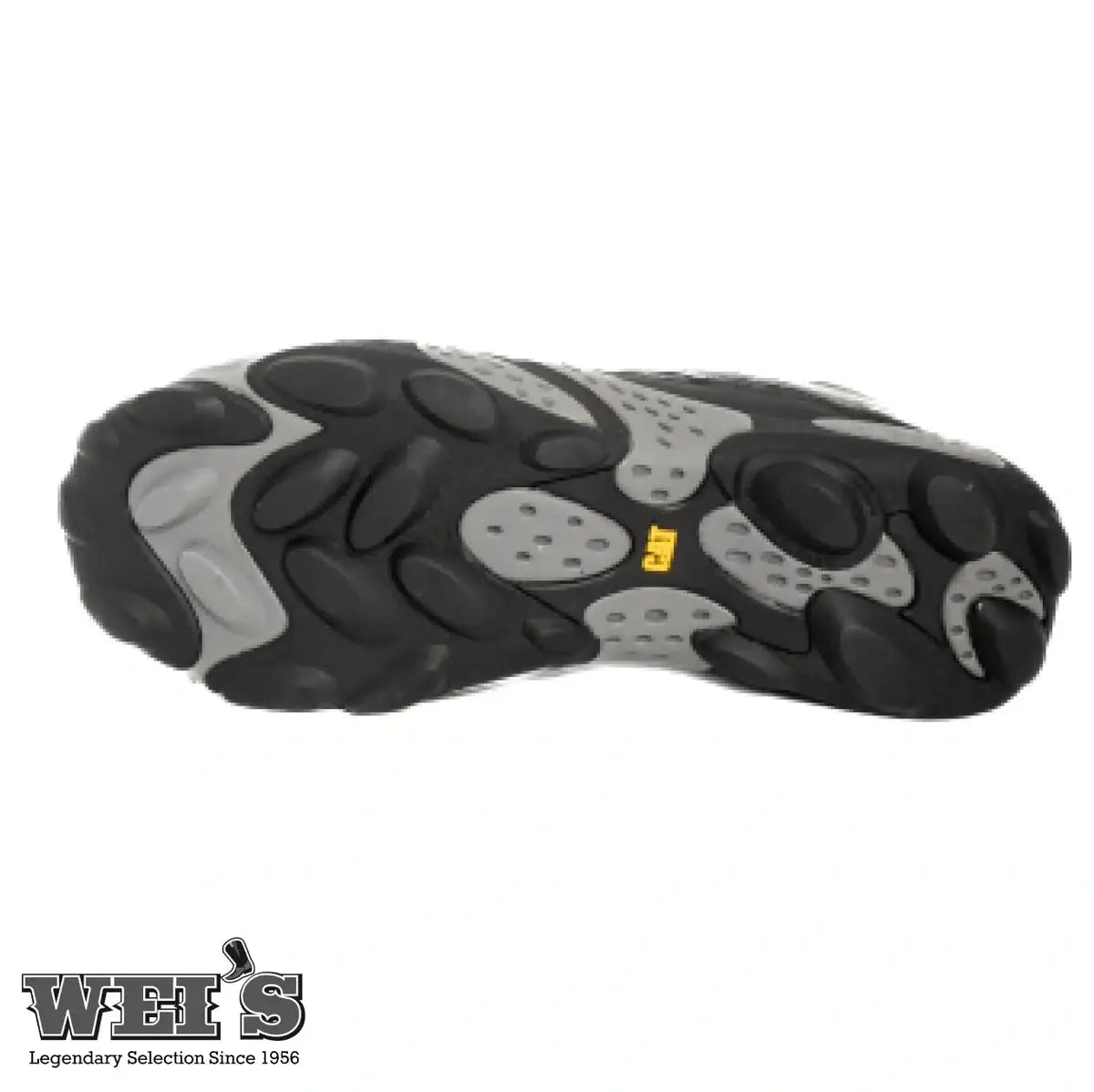 CAT Men's Tracer Black/Black Silver Soft Toe Shoe - Clearance