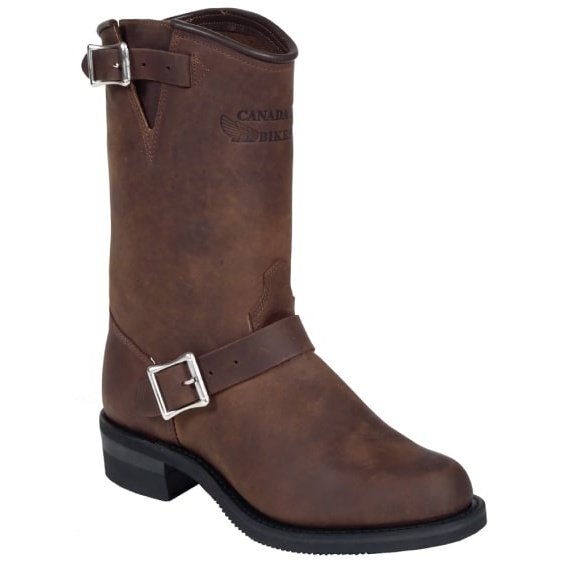 Canada West Biker Boots Men's 11" Engineer Motorcycle Boots