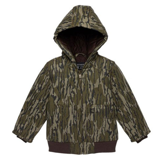 Carhartt Boy's Canvas Insulated Hooded Active Jacket CP8569 - Carhartt