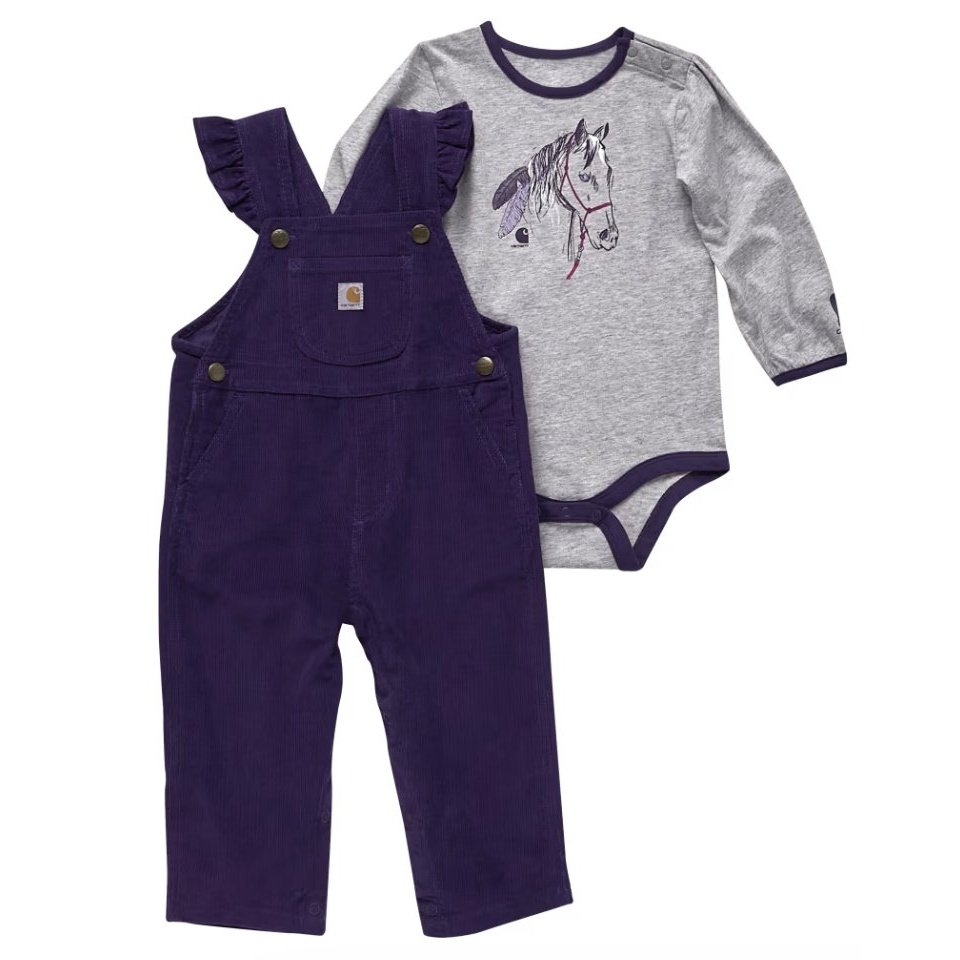 Carhartt Long Sleeve Bodysuit and Corduroy
