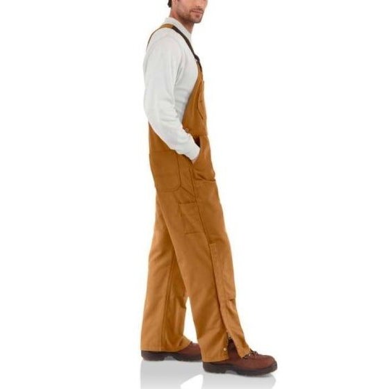Carhartt Men's Bib Overalls FR Flame Resistant Unlined