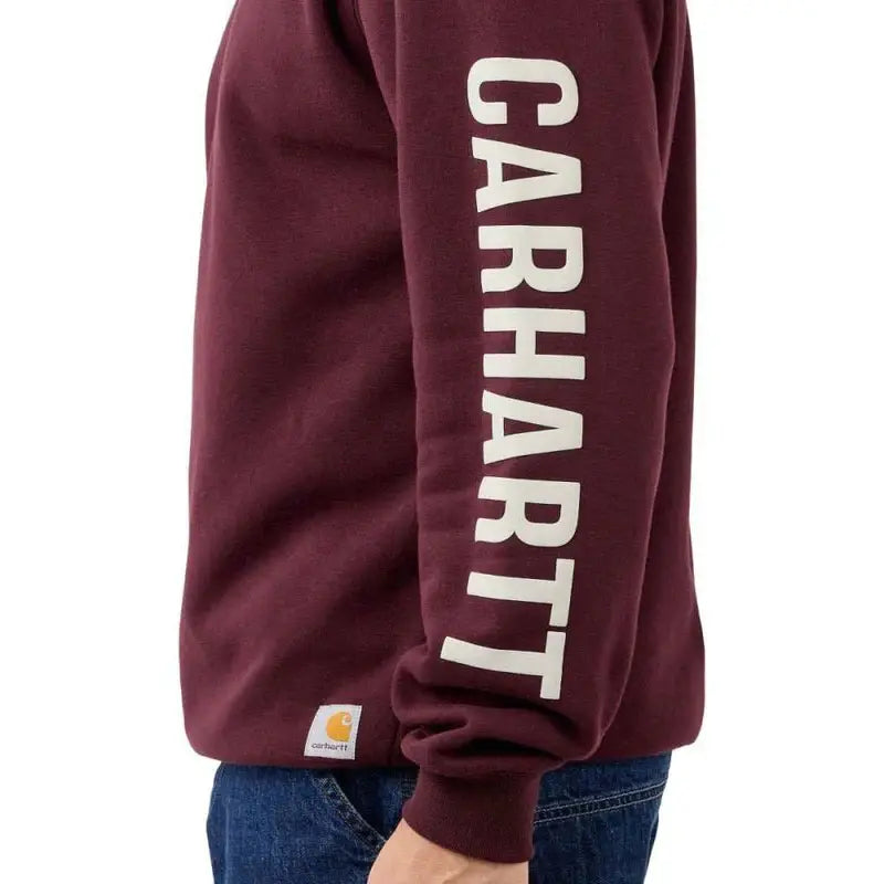 Carhartt Men’s Crewneck Graphic Logo Sweatshirt