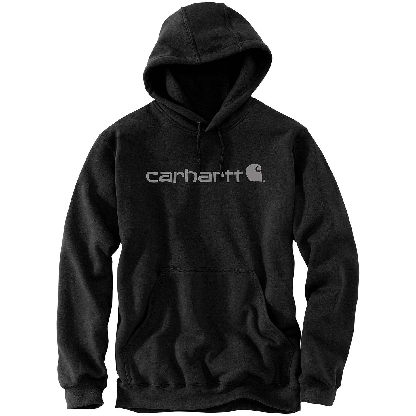 Carhartt Men’s Loose Fit Mid Weight Logo Graphic Hoodie