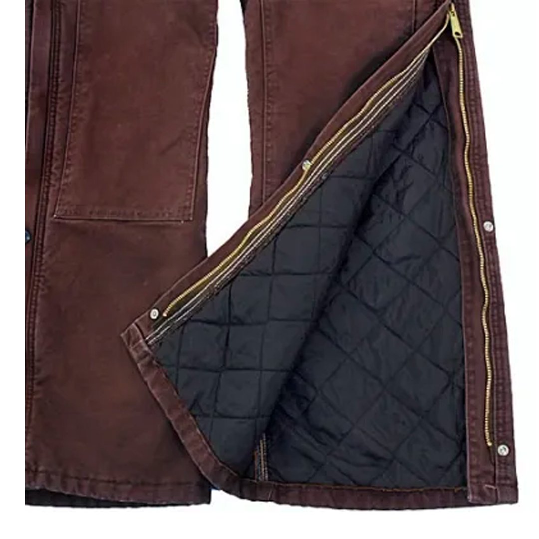 Carhartt Overalls Women's Quilt Lined Bib Overalls DKB