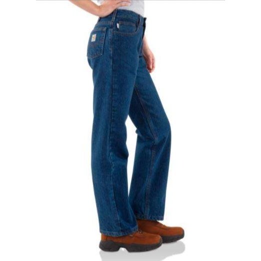 Carhartt Women's Jeans FR Flame Resistant CAT3 Relaxed Fit - Clearance
