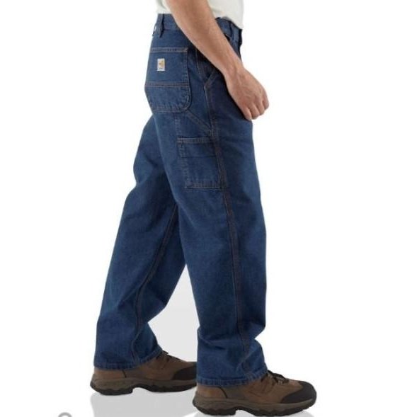 Carhartt Work Men's Flame Resistant Lightweight Denim Pants FRB13