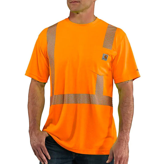 Carhartt Work Men's Hi-Vis Short Sleeve T-Shirt 100495 - Carhartt