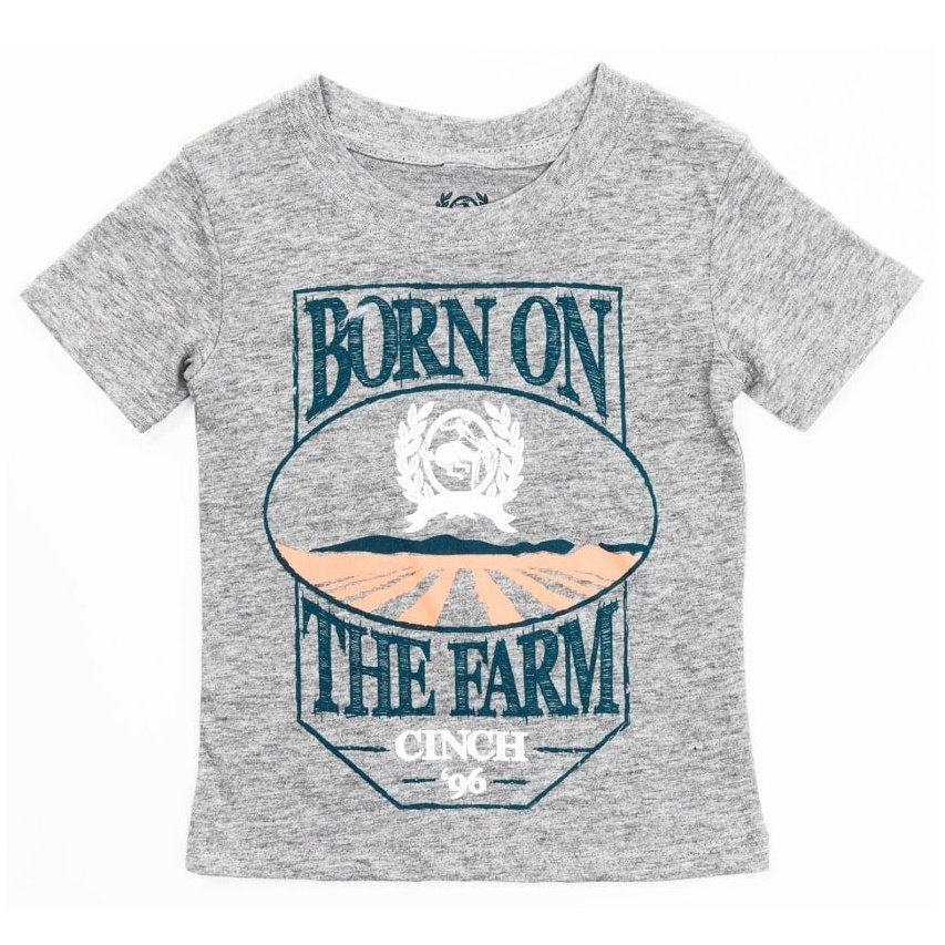 Cinch Infant & Toddler T-Shirt Born On The Farm - Clearance