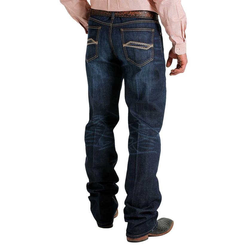 Cinch Men’s Jeans Grant Relaxed Fit Mid Rise Boot Cut