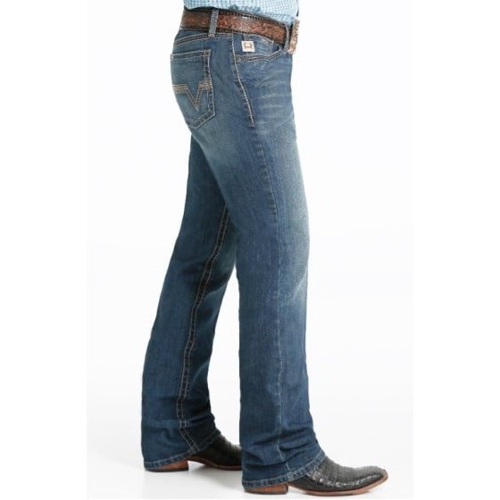 Cinch Men’s Jeans Ian Arenaflex Slim Fit Boot Cut