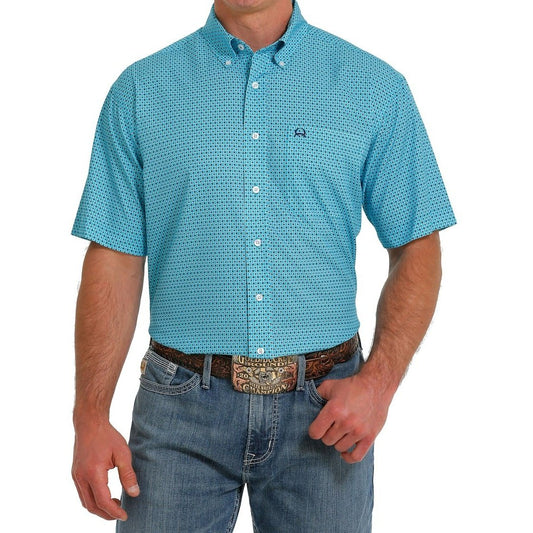 Cinch Men’s Shirt ArenaFlex Short Sleeve Button Down MTW1704123 - Cinch