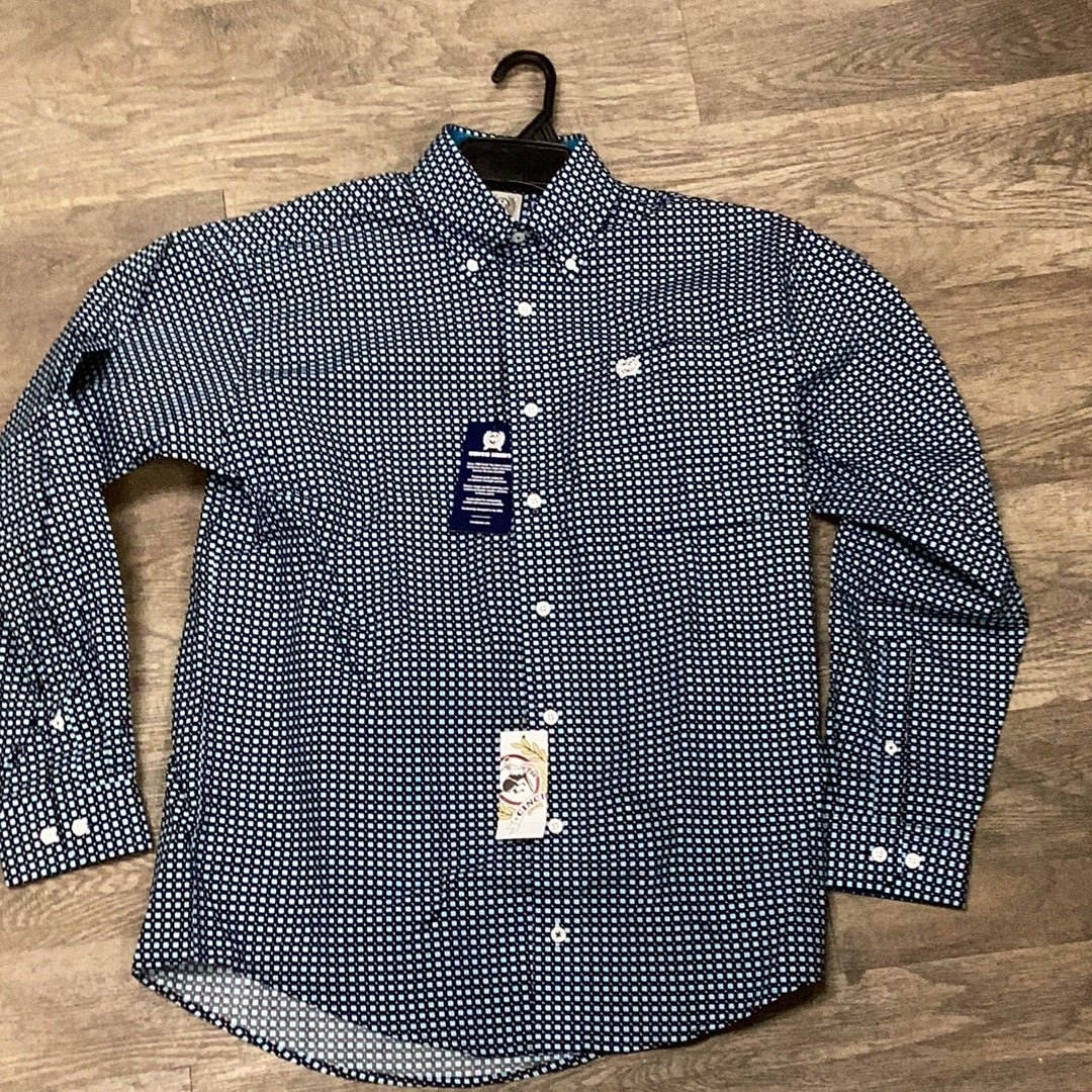 Cinch Men’s Shirt Long Sleeve Button Up