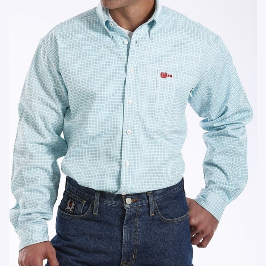 Cinch Men's Shirt Work FR Flame Resistant Long Sleeve