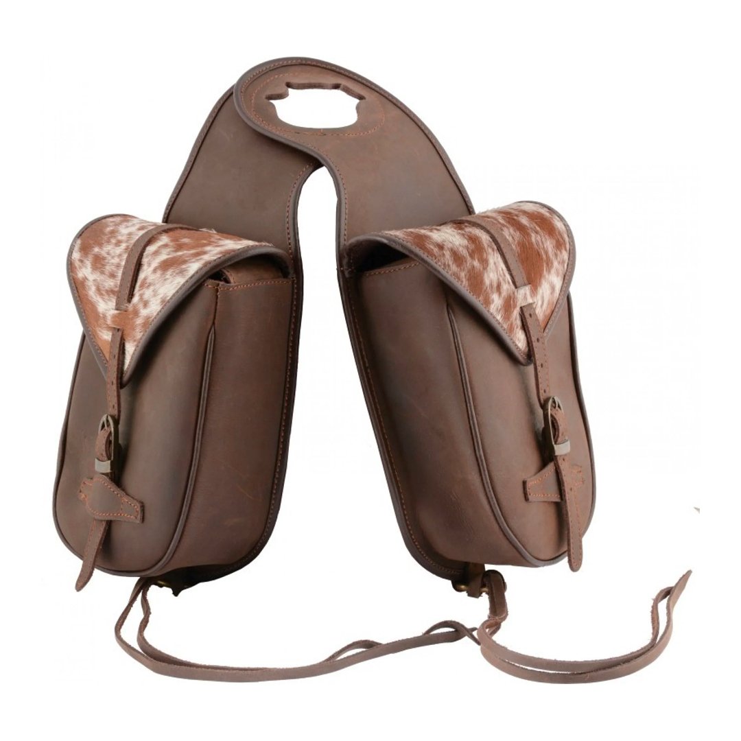 Country Legend Soft Pommel Bag Leather with Cowhide