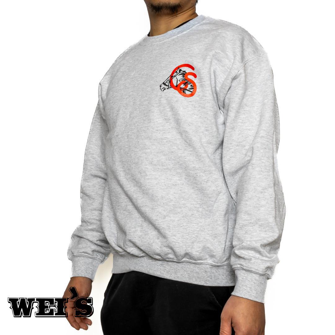 Cowboy Sh!t Unisex Racer Sweatshirt Ash Grey 180