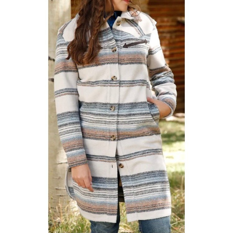 Cruel Denim Women’s Sweater Knit Shacket -Clearance