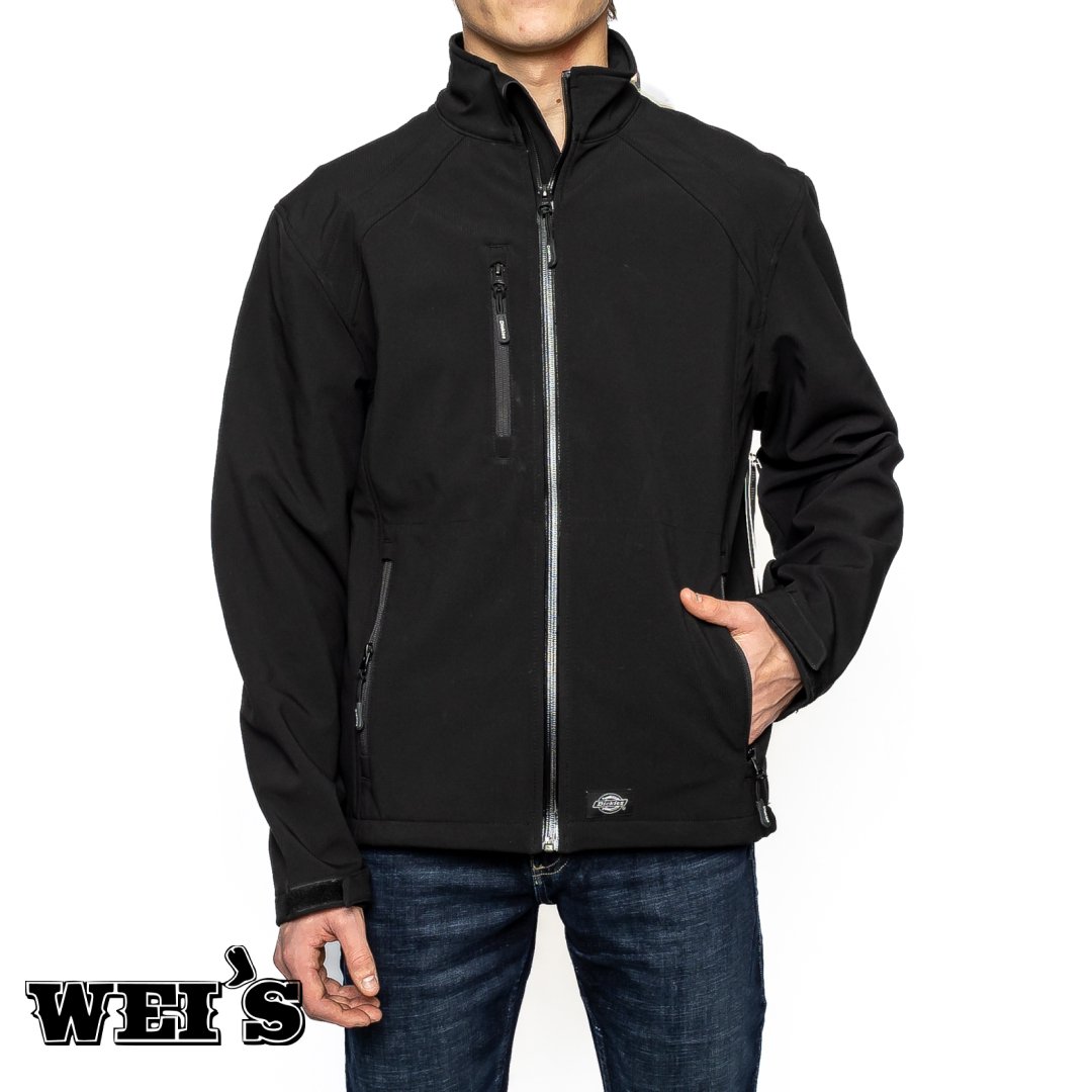 Dickies Men's Relaxed Fit Jacket Black- CLEARANCE