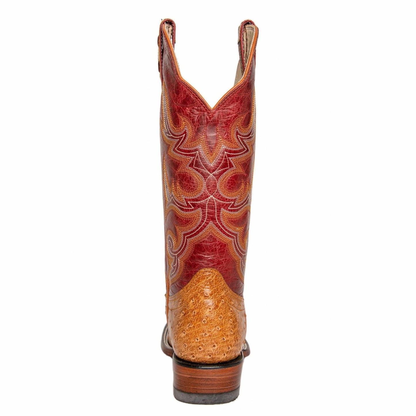 Hondo Women’s Cowgirl Boots 13" Umber Exotic Ostrich 3321L - Hondo Boots