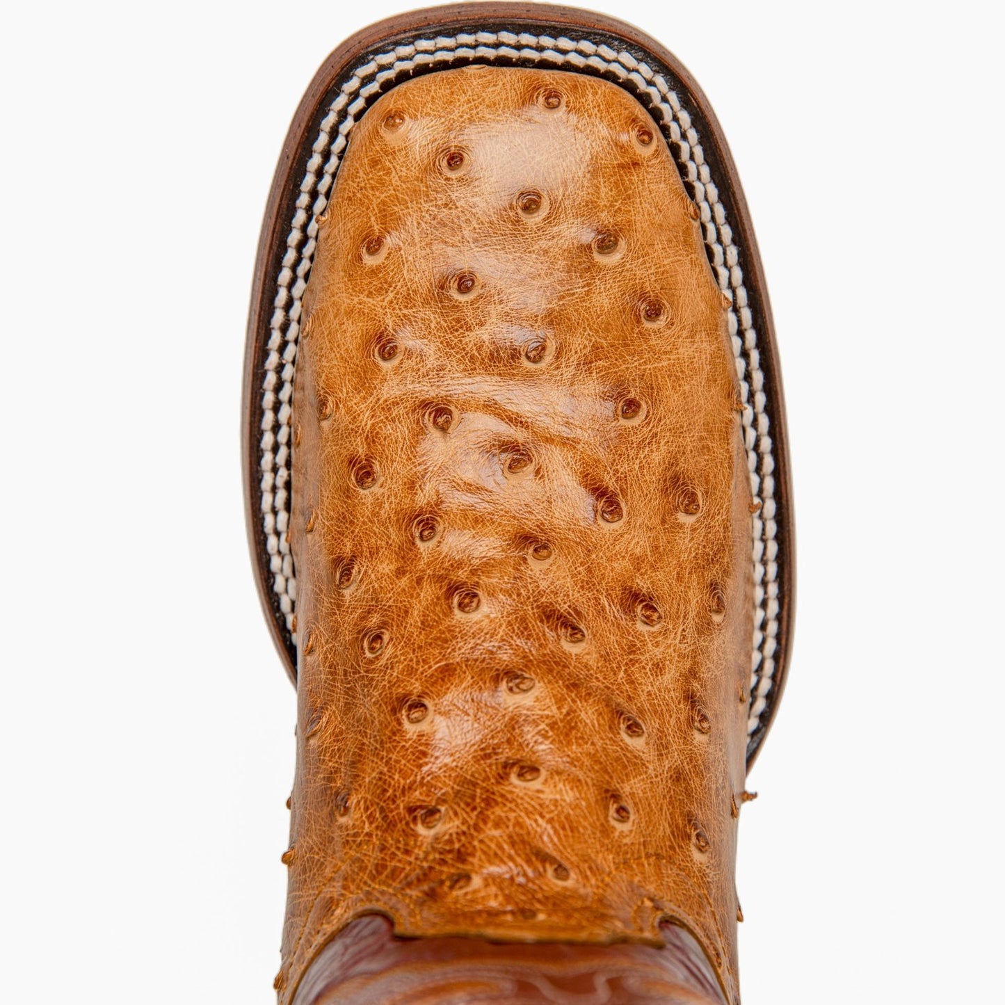 Hondo Women’s Cowgirl Boots 13" Umber Exotic Ostrich